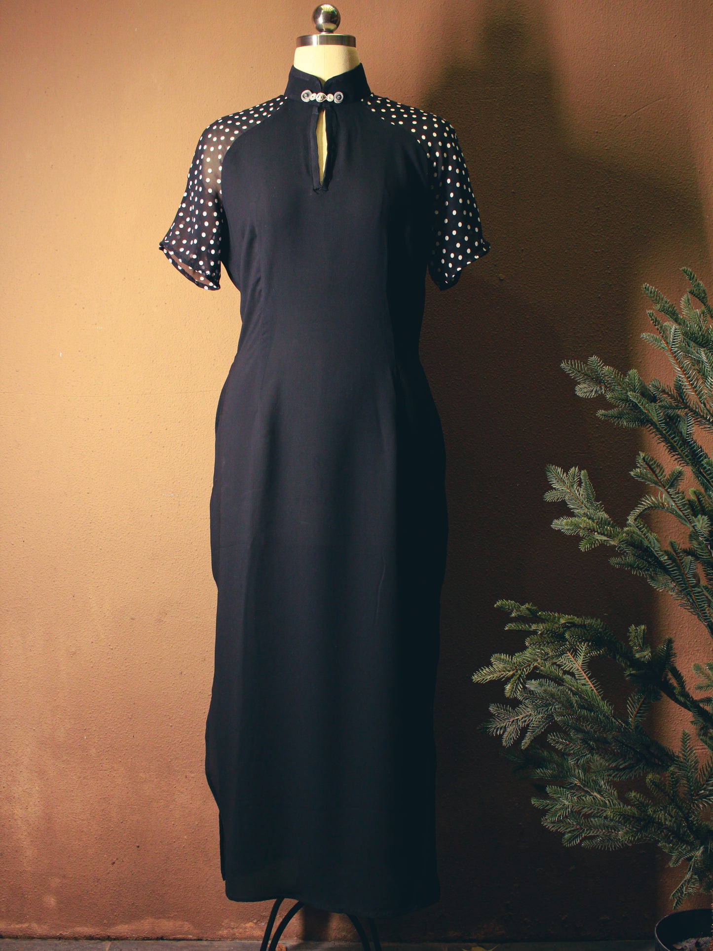 Authentic Morden Raglan Sleeves Cheongsam Sewing Pattern for instant download