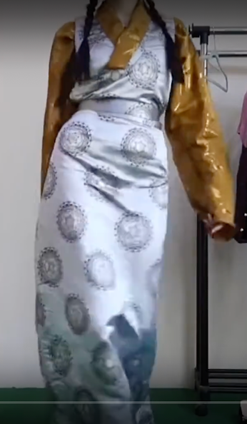 Digital Sewing Pattern of Lhasa Chuba for Instant Download